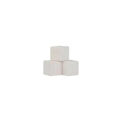 Würfel - Quader - kantig - 10mm - weiss