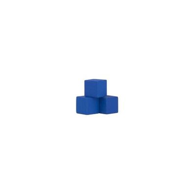 Würfel - Quader - kantig - 8mm - blau