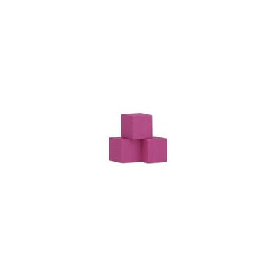 Würfel - Quader - kantig - 8mm - rosa