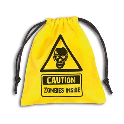 Zombie Stoffbeutel - 110x120mm - gelb