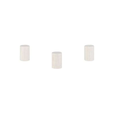 Zylinder - Walze Dia - 10x15mm - weiss