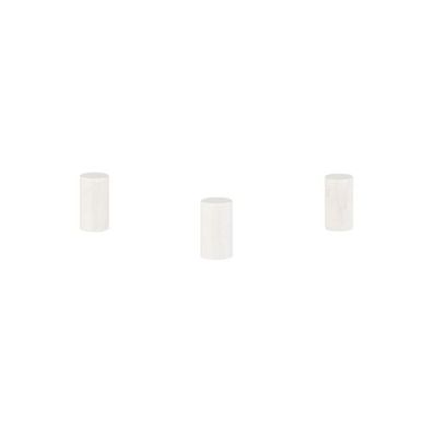 Zylinder - Walze Luna - 8x15mm - weiss