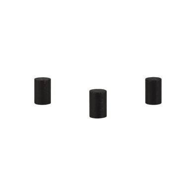 Zylinder - Walze Dia - 10x15mm - schwarz