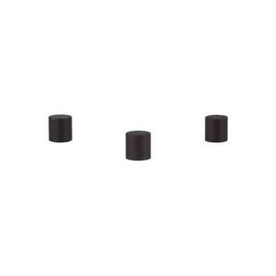 Zylinder - Walze Sol - 10x10mm - schwarz