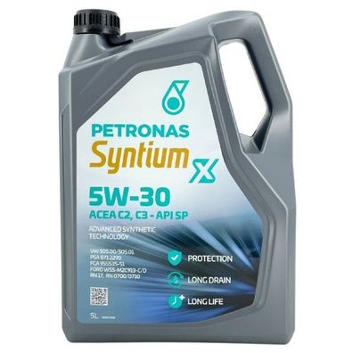 Petronas Syntium X 5W-30 C2 C3 5 Liter