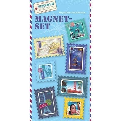 Moses Verlag Magnetset - Fernweh 81779 - maritime Magnete Deko