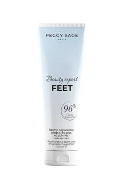 Peggy Sage FEET Balsam für trockene Fußhaut 100 ml mit Kokosnussöl