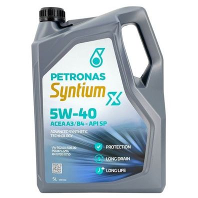 Petronas Syntium X 5W-40 A3/B4 5 Liter