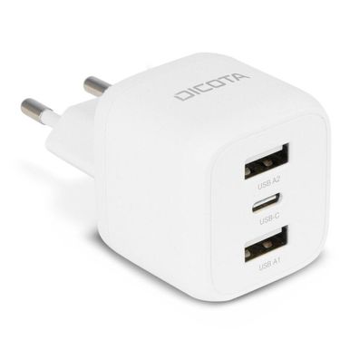 Dicota 3-Port GaN Wall Charger (32W) EU black