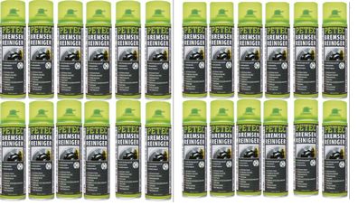 24er pack Petec Bremsenreiniger 500ml 