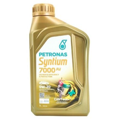 Petronas Syntium 7000 AV 0W-20 1 Liter