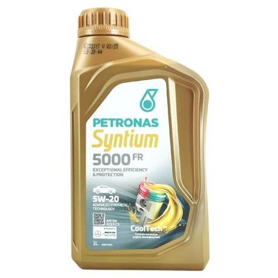 Petronas Syntium 5000 FR 5W-20 SN 1 Liter