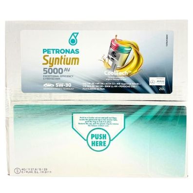 Petronas Syntium 5000 AV 5W-30 SN 20 Liter