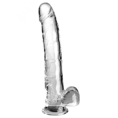 KingCockClear 11 w balls Clear