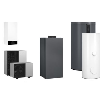 Viessmann Hybridpaket Vitocal 150-A A06 230V I Vitocrossal 300 CU3A 19kW Z030321