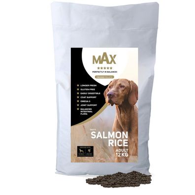 Max Adult zalm/rijst geperst