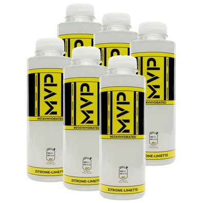 MVP Elektrolyt-Getränk, Zitrone-Limette - 6x 500 ml