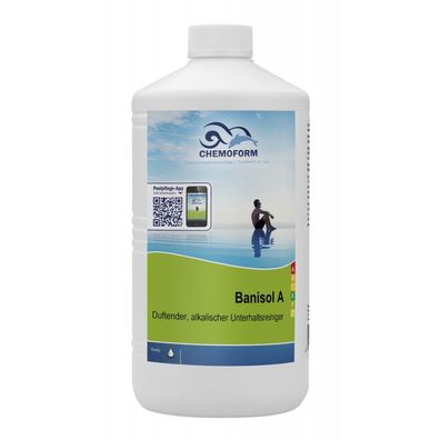 Chemoform Banisol A 1 l alkalischer Unterhaltsreiniger für Pools