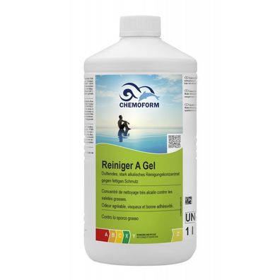 Chemoform Flisan Gel 1 l Randreiniger A Gel zur Entfernung von Verschmutzungen