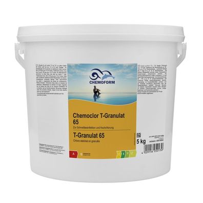 Chemoform Chemoclor T-Granulat 65 5 kg Chlorgranulat zur Schockchlorung