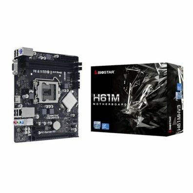 Biostar H61MHV3, Mainboard (grau, Outlet)