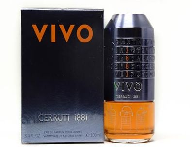 Cerruti 1881 Vivo Eau de Parfum pour Homme Spray 100 ml