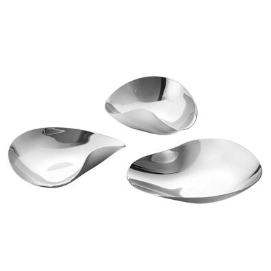 Georg Jensen 10020212 Indulgence Snackschalen Set aus Edelstahl