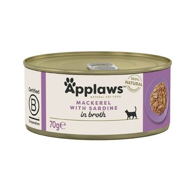 Applaws - Katzennassfutter 70 g - Makrele und Sardine &#40;171-015&#41;