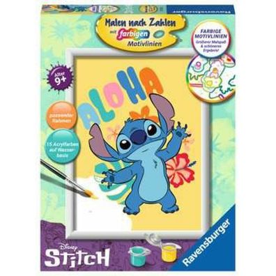 Disney Stitch - Malen nach Zahlen