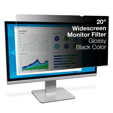 3M PF200W9B Blickschutzfilter Black für 50,8cm 20,0 16:9
