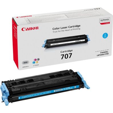 Canon Toner Cartridge 707 C cyan