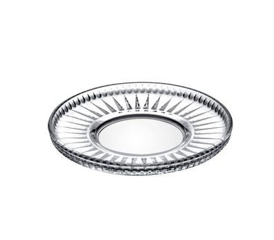 Pasabahce Elysia Untersetzer in Kristalloptik - ø13 cm - 6 teiliges Set