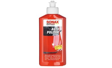 SONAX AutoPolitur 250?ml – Lackpflege für matte Bunt- & Metallic-Lacke