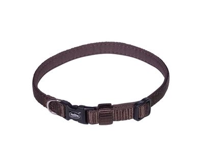 Nobby Hunde Halsband Classic Preno Mini braun L: 20-35 cm; B: 10 mm