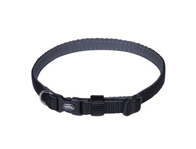 Nobby Hunde Halsband Classic Preno Mini schwarz L: 20-35 cm; B: 10 mm