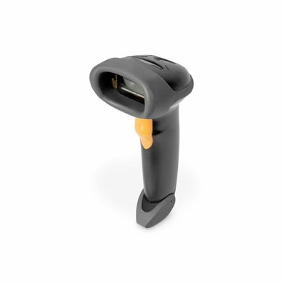 Digitus Barcode Handscanner 1D, Kabel, grau