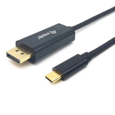 Equip Adapter USB-C -> DisplayPort, 4K60Hz 2.00m sw