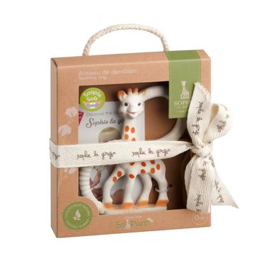 Sophie la girafe Beißring, Ringrassel - SoPure, Version sehr Weich, Naturkautschuk