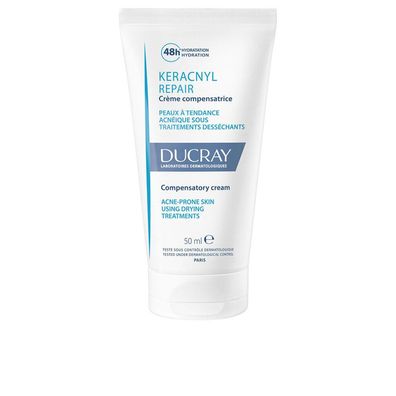 Ducray Keracnyl feuchtigkeitsspendende Reparaturcreme 48 Stunden 50ml