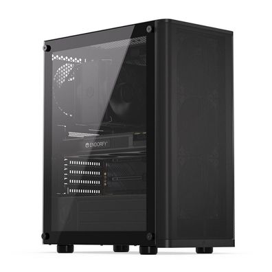Ventum 200 Air (Schwarz, Seitenteil Aus Tempered Glass)