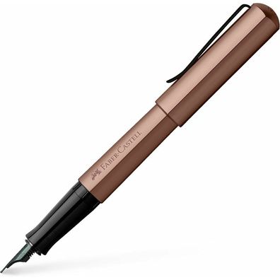 FABER-CASTELL Hexo Patronenfüller bronze M (mittel)