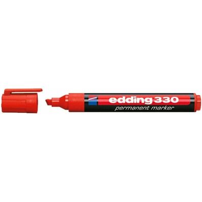 10 edding 330 Permanentmarker rot 1,0 - 5,0 mm