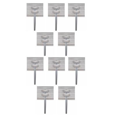 10er Set Erdanker Set für Green Universe Rasenkante 14cm Höhe Bodenanker Erdnägel