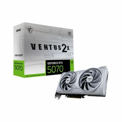 MSI RTX5070 Ventus 2X OC White, 12GB GDDR, HDMI 3xDP