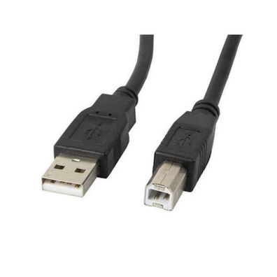 Lanberg KABEL USB-A(M)-> USB-B(M) 2.0 1.8M Schwarz