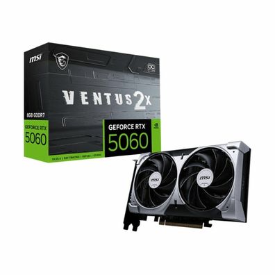 MSI RTX5060 VENTUS 2X OC, 8GB GDDR7 HDMI 3xDP