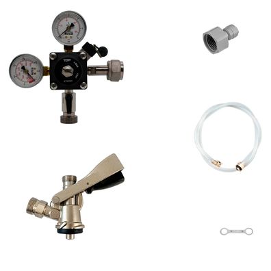 Zubehörpaket für Pygmy 1-leitig mit Korb Fitting ohne Co2 Flasche