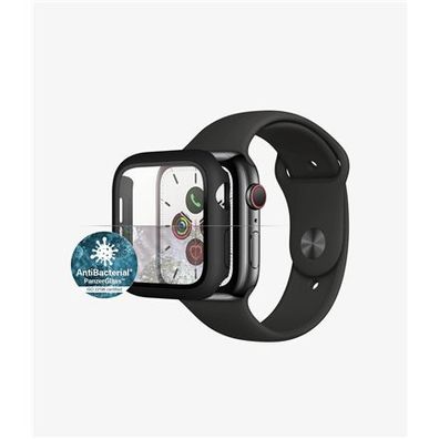 PanzerGlass Full Body Apple Watch Series 4/5/6/Se 40 mm Displayschutz, Schwarz