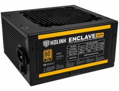 Kolink Enclave Netzteil 700 W 20 + 4 Pin ATX ATX Schwarz
