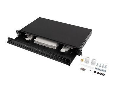 Lanberg FOP1-24SS-LDB Patchpanel 1U